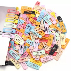 20pcs 여자를위한 솔리드 매트 서리로 덥은 BB 헤어 클립 그립 금속 바레트 머리핀 스타일링 액세서리 [Hotpink] 20pcs Solid Matte Frosted BB Hair Clips Grip Metal Barrette Hairpins Styling Accessories for Women [Hotpink]