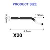 flintronic Universal deburring tool, pack of 20 replacement blades, without