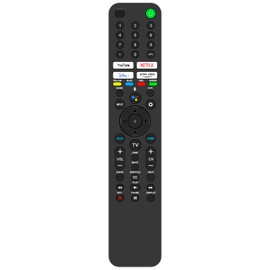 RMF-TX520U Voice Replacement Remote Control Compatible with Sony TV KD-75X80J KD-43X85J XR-50X90J XR-77A80J KD-43X80J XR-100X92 XR-65A80J XR-65X90J KD-50X85J XR-55A80J XR-55X90J KD-85X85J KD-75X80CJ