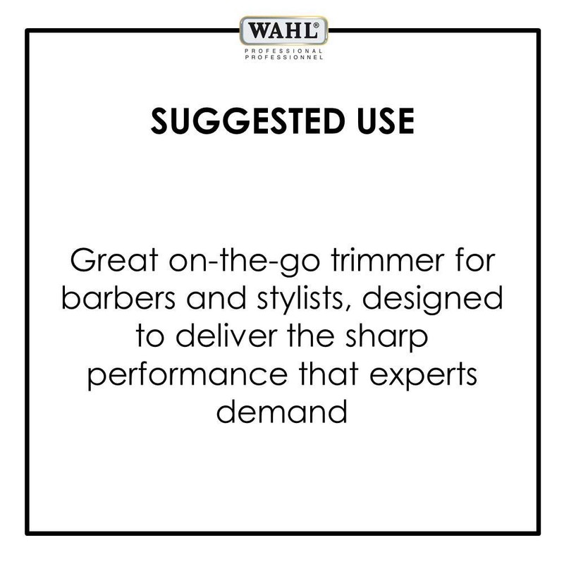 Wahl Professional White Peanut Trimmer/Clipper - Model 56115