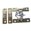 Extra Heavy Duty Small 2 Hole Super Steel Picture Hanger (10 Pack) with Screws