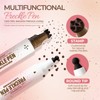 2 Pcs Dual-Ended Freckle Stamp Pen,Sponge Stamp & Precision Tip,02+02