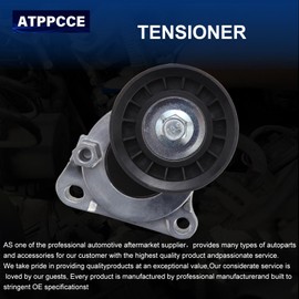 ATPPCCE 38452 Belt Tensioner Assembly With Pulley For 03-12 Ford Focus/Fusion/Escape Mazda 3/6/Atenza/Axela/MX-5 Miata/Tribute Mercury Milan/Mariner OE# 38408 89372 419-021 6E5Z6A228B