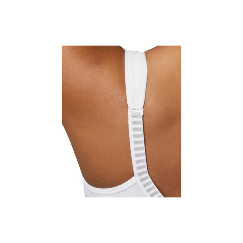 Wonderbra Womens High Impact Wire-free Sports Bra, White, 36C US