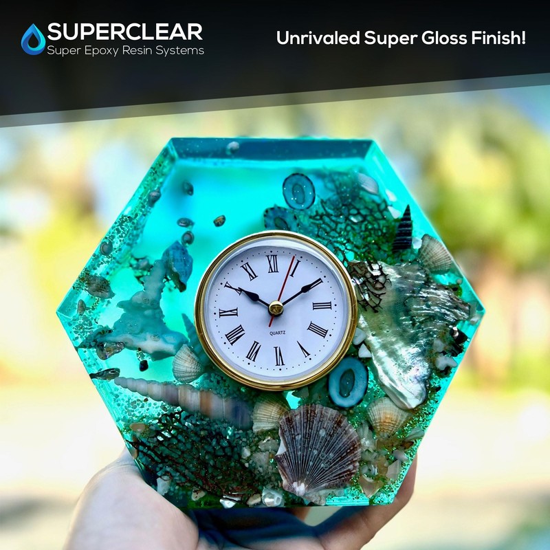24 Hour Deep Pour Epoxy Resin .75 Gallon / 96