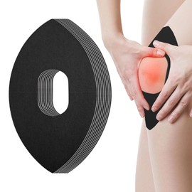 FAINCA 10 Stück Knie Tape Atmungsaktiv und Wasserdicht, 24x14.5cm Kinesiologie Tape, Tape Knie Stabilisierung, für Entlastung Und Unterstützung des Knies Bequemes Kinesiologieband