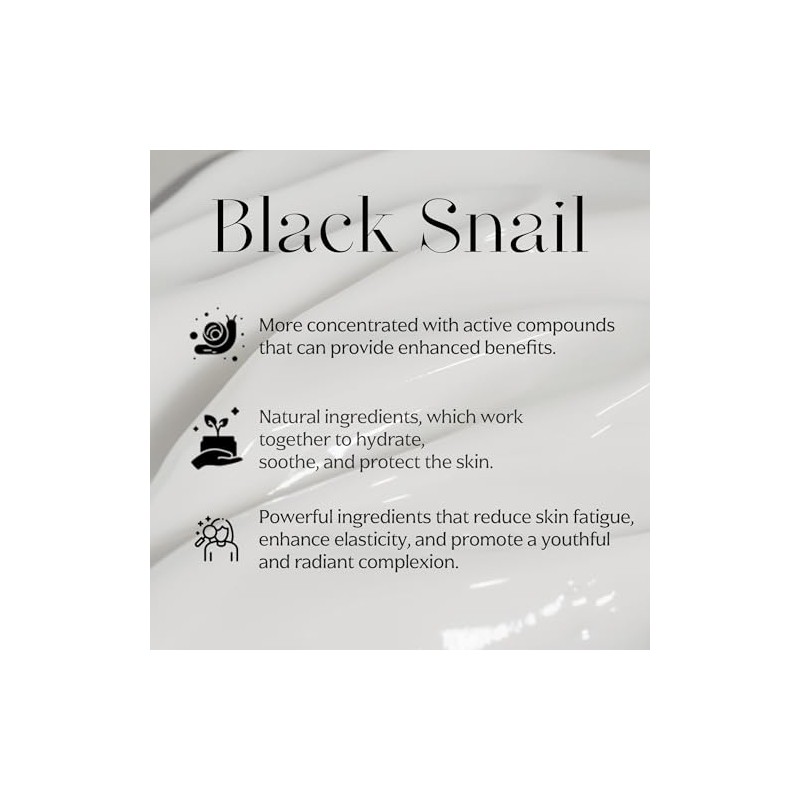 Mizon Black Snail All in One Cream, Elasticity Care and