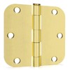 goldenwarm 30-Pack 3.5 Inch Door Hinges - Polished Brass Interior
