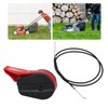 65" Lawn Mower Throttle Cable Universal Kit with Control Switch