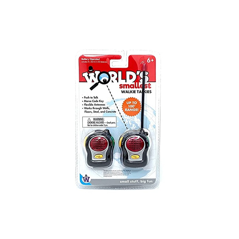 F&T Worlds Smallest Walky Talkies