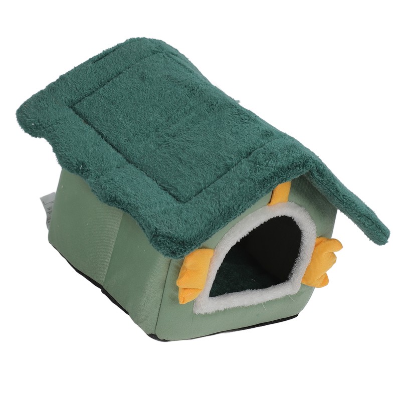 Pet Bed House Soft Warm Cat Bed Cave Detachable Cozy