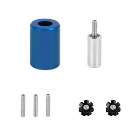Bicycle Fork Star Nut Setter Installation for 28.6 mm Bicycle Fork Headset Install Tool, Installer, Bicycle Front Fork Headset Star Nut Mounting Sleeve, Star Nut Insert Tool