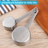IFFMYJB Measuring Cups, Stainless Steel Measuring Cups, Metal Measuring Cups