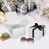 COTOPHER Small Gift Boxes 10 Pack 6x6x4 inches White Gift