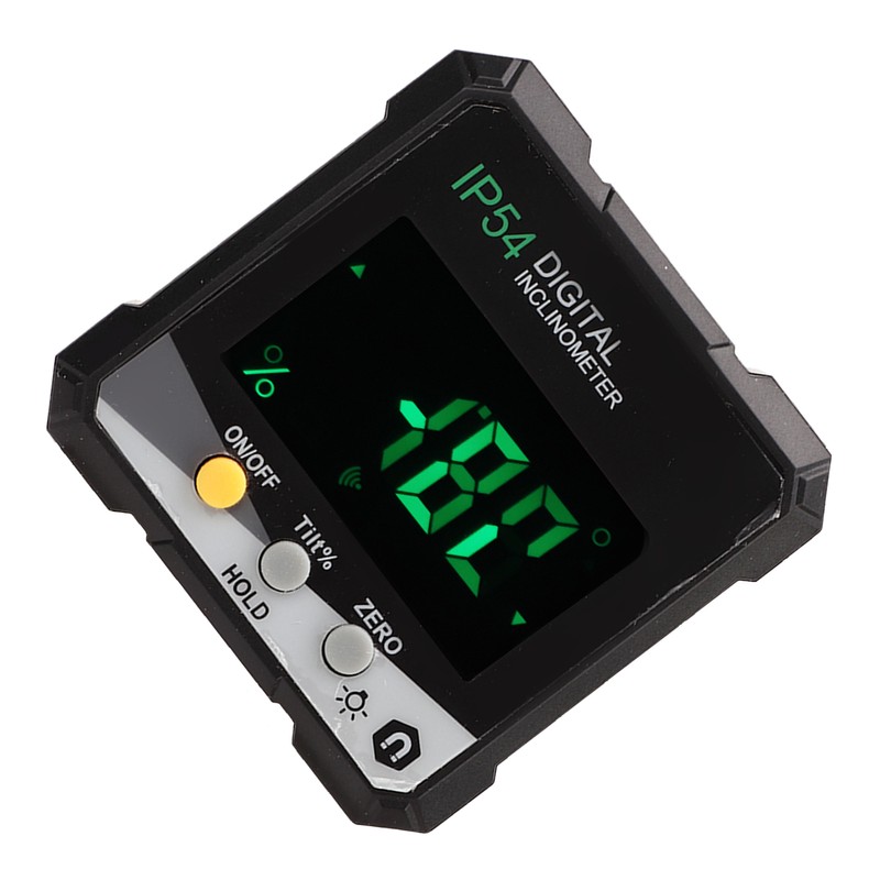 Digital Inclinometer LCD Display Protractor Magnetic Level Box Angle Finder