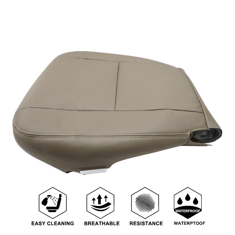 NLQR Front Driver and Passenger Side Bottom Replacement Seat Covers