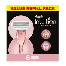 Wilkinson Sword Intuition Complete Ladies Razor Blades (Pack of 6)
