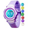 Facasu Children's Digital Watch for Girls and Boys, Waterproof Children's