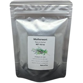 Motherwort - Leonurus cardiaca Loose Cut/Sifted by Nature Tea (4 oz)