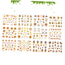 Healvian 3sets Nail Stickers Beautiful Manicure Stickers for Festival Party Club 5sheets*3