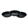 Savagrow 3pcs 6inch Non-Stick Bakeware Pizza Pan Aluminum Baking Pan