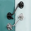 Szliyands 3'' Barn Door Lock Gate Latch, Sliding Door Lock