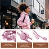 SESENSE 3PCS Adjustable Hair Ties, Afro Puff Satin Hair Tie