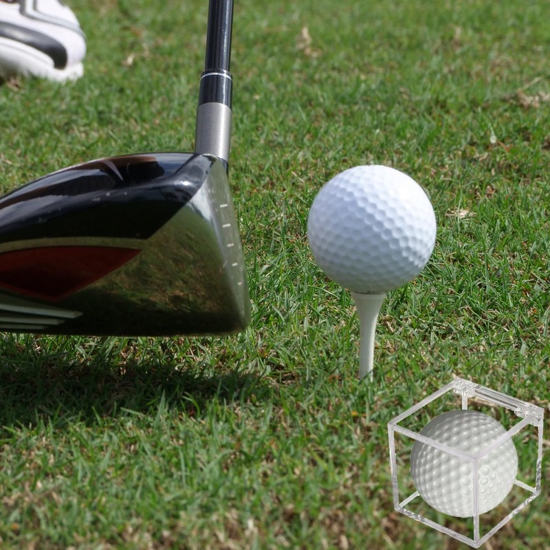1 PC Golf Ball Display Case, UV Protected Golf Ball