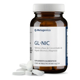 Metagenics Nic Suplemento Magnesio Cromo Zinc Tabs Sabor