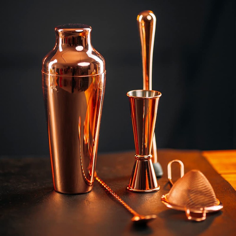 BarBits Copper Jigger Measure - 25ml & 50ml Double Sided