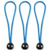10x Strong Tarpaulin Elasticated Ball Bungee Cords - Boat Cover/Tarp