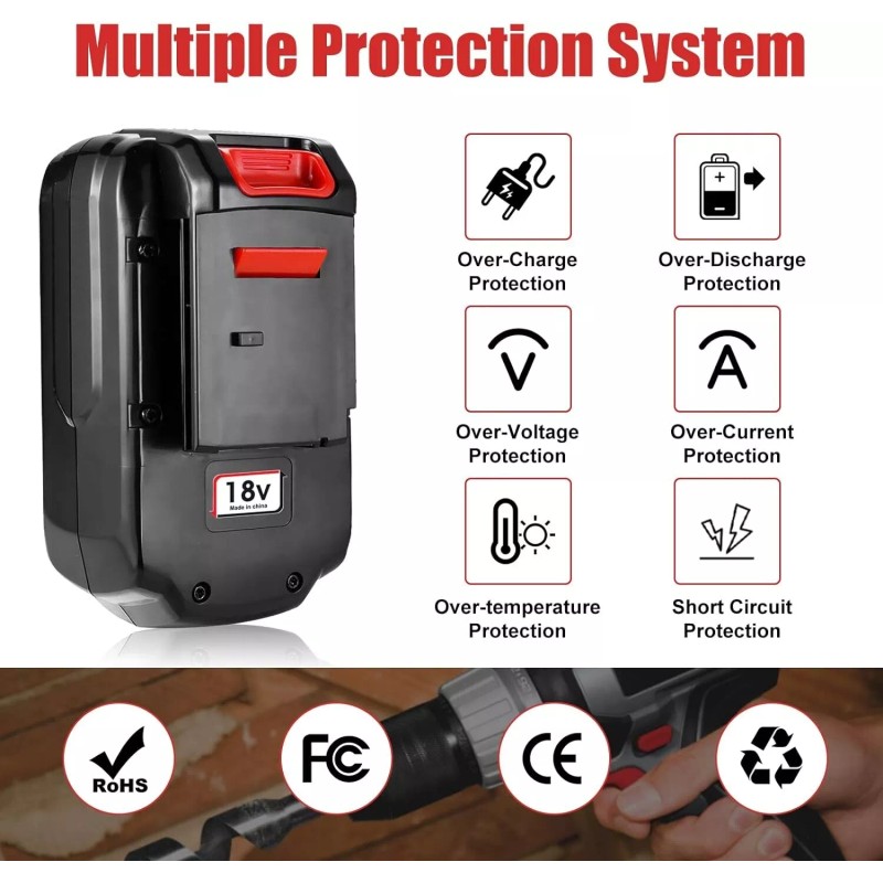 For Porter Cable 18v 18 volt PC18B NiCad slide style