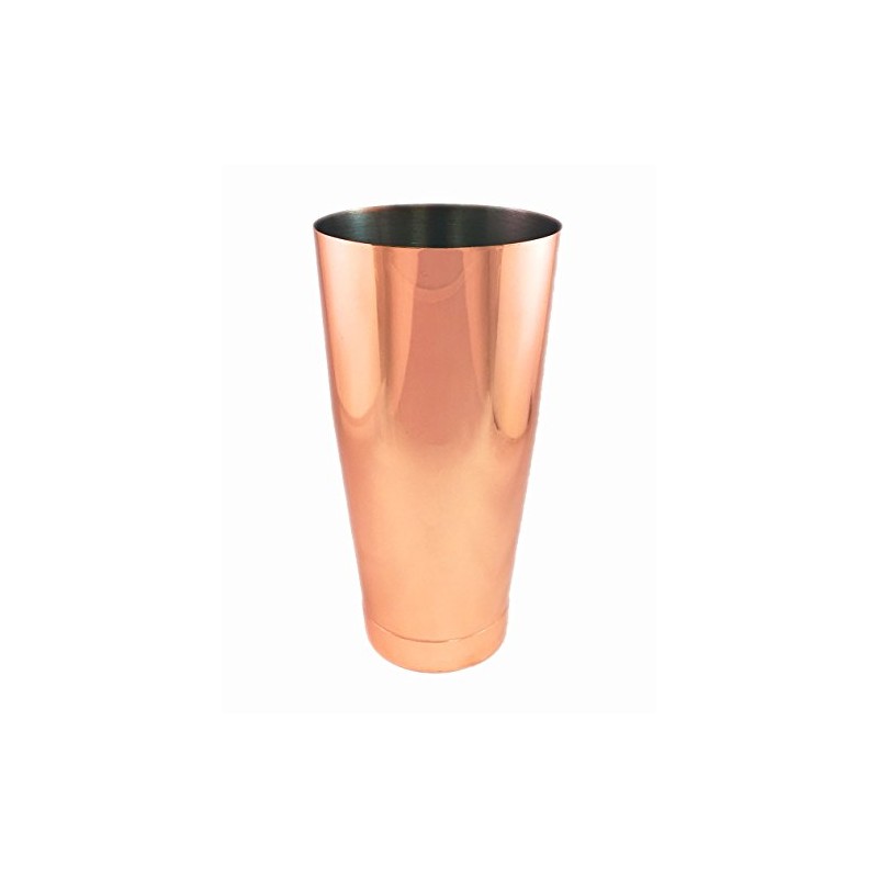 BarBlades Copper 28oz Weighted Boston Cocktail Shaker Tin