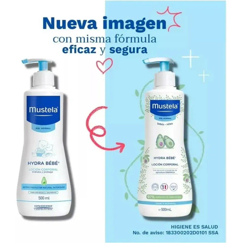 Mustela Crema Corporal Hidratante Para Piel