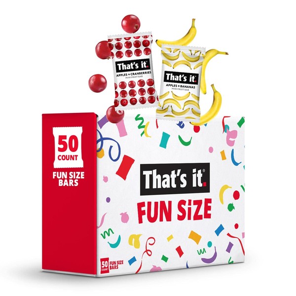 That's it. That's It. Fun Size Fruit Bars Variety Pack(50