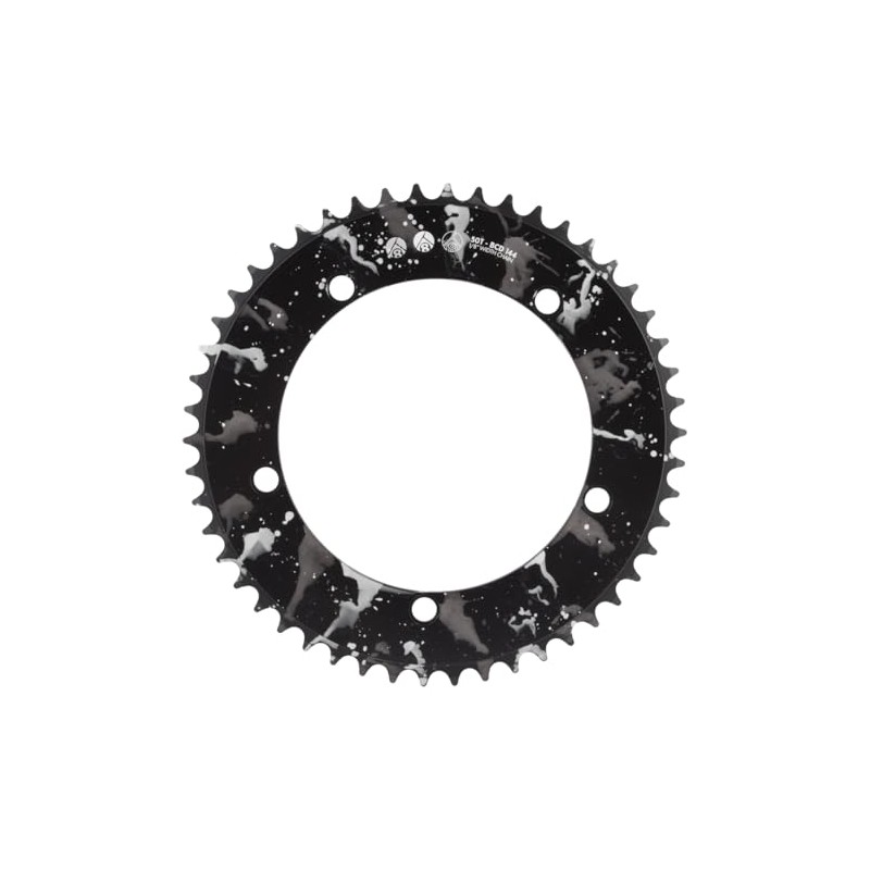 Origin8 Splat Track Chainring 50T 144mm 5-Bolt Black