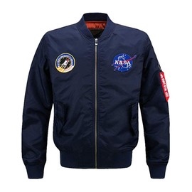 6 Pcs NASA Patches, Combination Hook-and-Loop Fastener NASA Embroidered Patches for Backpacks Caps Hats Bags Collection