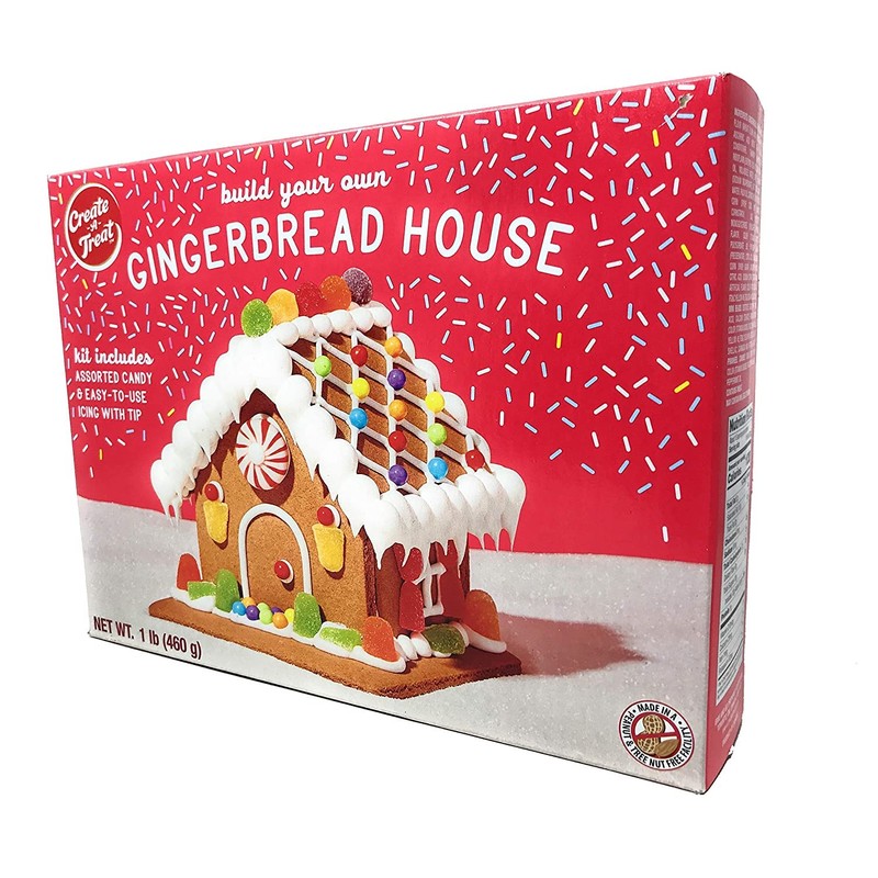 Create-A-Treat E-Z Build Medium Gingerbread House Kit
