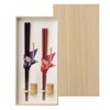 Hyouzaemon 104504 Husband and Wife Octagonal Chopsticks Set (In A