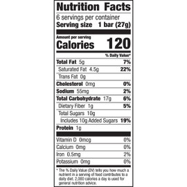 Larabar Kids Cinnamon Swirl Gluten Free Bar, 0.96 oz Bars, 16 ct (Pack of 8)
