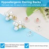 PATIKIL 200 Pcs Earring Backs, Locking Earring Backs Replacements Hypoallergenic