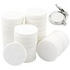 50 Pcs Mini Diffuser Refill Pads, Microfiber Absorbing Pads Circle
