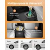 CAN HOTOR Car Trash Can with Lid and Storage Pockets