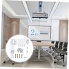 KONTONTY Adjustable Carbon Steel Projector Ceiling Mount Bracket Capacity Easy
