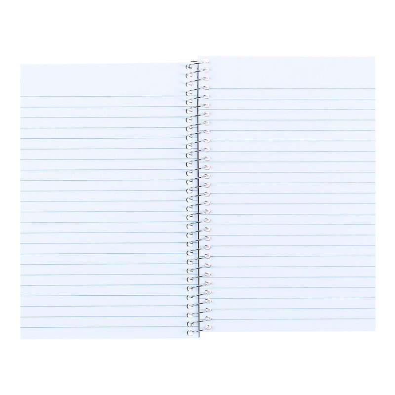 National Kolor Kraft Cover Notebook, College Ruled, Blue, 1 Subject,