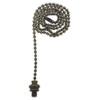 Royal Designs, Inc. Celling Fan Pull Chain Extension with Finial