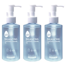 Pretty slightly acidic hyaluronic cleansing oil, 200ml, 3 pieces / 프레티 약산성 히알루로닉 클렌징오일, 200ml, 3개