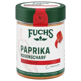 Fuchs Spices - Peppers Rose-sharp Ground - Sharp Taste for Goulash, Stews or Vegetable Dishes - Natural Ingredients - 55 g in Reusable, Recyclable Tin