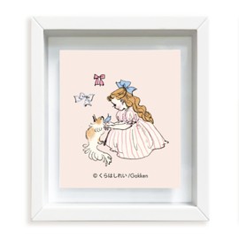 KHR001 Kurahashi Rei Art Frame Frame Miniature Cat Black Cat Frame Magnet Set of 8