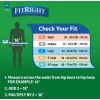 Medline FitRight Ultra Adult Diapers Incontinence Briefs with Tabs, Heavy